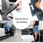 🚙🪩 -60% ! 🏔️Pédale avec Crochet pour Toit de Voiture – Charge 400 lbs/180 kg, Pliable & Compatible SUV/RV