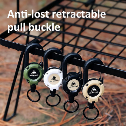 🧩⚙️🔄 OFFRE LIMITÉE 50% DE RÉDUCTION! Combo Porte-clés Rétractable & Porte-badge – Clip Mousqueton, Câble Acier 65cm, Sécurisé et Accès Rapide pour Clés, Carte d’Identité ou Outils Extérieur 🪢✅