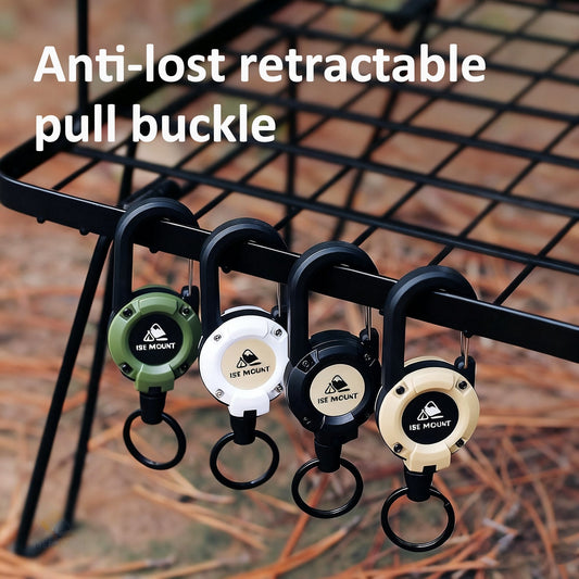🧩⚙️🔄 OFFRE LIMITÉE 50% DE RÉDUCTION! Combo Porte-clés Rétractable & Porte-badge – Clip Mousqueton, Câble Acier 65cm, Sécurisé et Accès Rapide pour Clés, Carte d’Identité ou Outils Extérieur 🪢✅