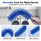 🧹 ACHETEZ 1, OBTENEZ-EN 1 GRATUIT ! ✨ Brosse de Nettoyage Flexible 360° – Pliable, Poils Denses, Accès Complet 🔄