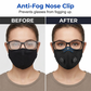 📢💥 -50% ! Masque réutilisable filtre charbon anti-poussière ✨