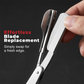 Classic Stainless Steel Folding Straight Razor