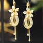🌸 PROMO LIMITÉE 50% DE RÉDUCTION ! ✨ Boucles d'Oreilles Fleurs & Pompons – Iridescentes, Scintillantes, Dynamiques ✨