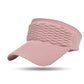 🌀🧶 OFFRE LIMITÉE 50% DE RÉDUCTION! Visière Trico Respirante – Tissu Doux et Extensible, Anti-Transpiration, Pas de Cheveux Écrasés – Sangle Réglable, S’adapte à la Plupart des Tailles – Indispensable de l’Été 🏖️🚴‍♀️👒