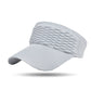 🌀🧶 OFFRE LIMITÉE 50% DE RÉDUCTION! Visière Trico Respirante – Tissu Doux et Extensible, Anti-Transpiration, Pas de Cheveux Écrasés – Sangle Réglable, S’adapte à la Plupart des Tailles – Indispensable de l’Été 🏖️🚴‍♀️👒