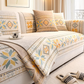 🛋️🌿🌀 OFFRE LIMITÉE 50% DE RÉDUCTION! Housse de Coussin de Canapé Bohème Chenille Anti-Dérapante – Douce et Moelleuse, Motif Boho Vibrant, Dos Anti-Dérapant – Rafraîchissez Instantanément Votre Salon avec un Style Confortable 🧡✨