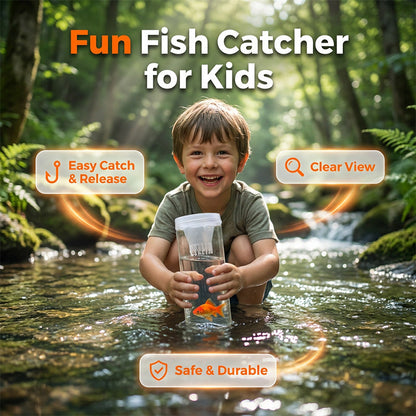 🐟🛒 -60% ! 🌊 Jeu de Pêche en Bouteille pour Enfants – Plastique Transparent Incassable & Entonnoir Anti-Évasion pour Aventure & Découverte en Plein Air.