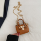 🦄💖🎀 OFFRE LIMITÉE 50% DE RÉDUCTION! Mini Sac à Main en Cuir Simulé pour Enfants – Nettoyable avec un Chiffon, Résiste aux Rayures, Livré avec un Joli Charm – Laissez Votre Petite Porter Son Propre Style Partout 🌟👛