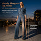 👖✨🔘 OFFRE LIMITÉE 50% DE RÉDUCTION! Ensemble en Jean Chic à Détails Boutonnés pour Femme – Jean Classique avec Boutons Détail, Coupe Avantageuse, Facile à Styliser – Parfait pour Journées Décontractées, Road Trips & Balades Urbaines 🏙️🛍️