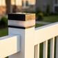 💡 Waterproof Solar Post Cap Lights – Auto on/off & energy-saving – Fits 4x4 posts, perfect for fences, decks or driveways – warm glow without wiring 🌙