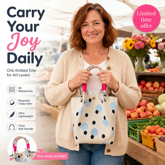 👜🌸🔴 OFFRE LIMITÉE 50% DE RÉDUCTION! Sac à Main à Pois Adorable pour Femme – Pois Rétro, Intérieur Spacieux, Anses Confortables – Parfait pour les Trajets Quotidiens, les Courses ou les Rendez-vous Café 🎀✨