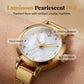 ⌚️🌸💎 OFFRE LIMITÉE 50% DE RÉDUCTION! Montre Bracelet Élégante pour Femme – Bracelet Maillé Fin, Cadran Minimaliste, Accents Brillants – Parfaite pour le Bureau, les Rendez-vous ou le Glamour Quotidien ✨👗