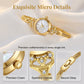 ⌚️🌸💎 OFFRE LIMITÉE 50% DE RÉDUCTION! Montre Bracelet Élégante pour Femme – Bracelet Maillé Fin, Cadran Minimaliste, Accents Brillants – Parfaite pour le Bureau, les Rendez-vous ou le Glamour Quotidien ✨👗