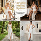 🌹📐👠 OFFRE LIMITÉE 50% DE RÉDUCTION! Robe Maxi Fendue à Col Carré Sans Manches et Élégante – Allonge Votre Silhouette, Moderne & Chic – Idéale pour Soirées en Amoureux, Brunch & Soirées Mémorables 🌙🍾