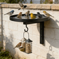 🐦🛁🌿 OFFRE LIMITÉE 50% DE RÉDUCTION! Bain d’Oiseau Mural en Métal – Finition Bronze Antique, Anti-Rouille, Remplissage Facile – Attirez les Amis à Plumes dans Votre Jardin ou Terrasse 🌺🦋