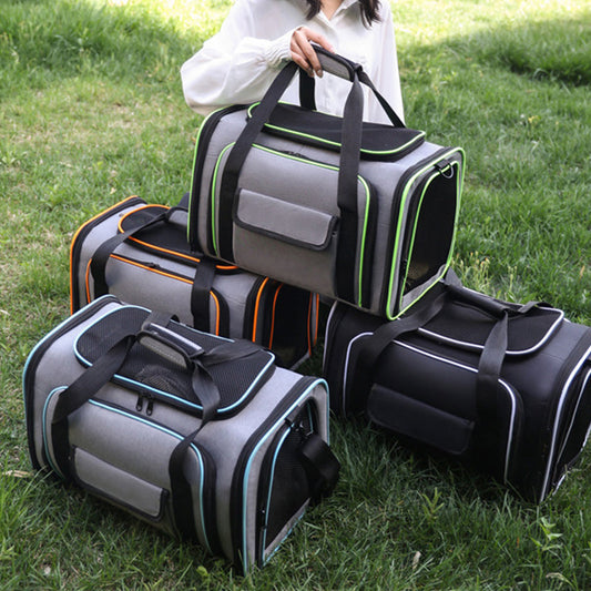 🐱🛏️🔒 OFFRE LIMITÉE 50% DE RÉDUCTION! Sac de Transport Extensible et Confortable – Rembourrage Doux, Maille Aérée, Fermeture Éclair Sécurisée – Offrez à Votre Compagnon à Quatre Pattes un Foyer Douillet en Déplacement 🏠🐕