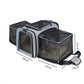 🐱🛏️🔒 OFFRE LIMITÉE 50% DE RÉDUCTION! Sac de Transport Extensible et Confortable – Rembourrage Doux, Maille Aérée, Fermeture Éclair Sécurisée – Offrez à Votre Compagnon à Quatre Pattes un Foyer Douillet en Déplacement 🏠🐕