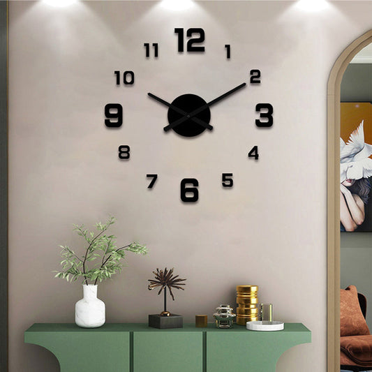 🕰️✨💡 OFFRE LIMITÉE 50% DE RÉDUCTION! Kit d'Horloge Murale 3D Lumineuse en Acrylique – Lueur Douce, Design Moderne, Facile à Monter – Transforme Tout Mur en un Point Focal Époustouflant 🌙🏠