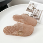 🏖️🌊☀️ OFFRE LIMITÉE 50% DE RÉDUCTION! Sandales Plates à Paillettes pour Femme – Semelle Amortissante et Brillante, Légères et à Séchage Rapide – Parfaites pour la Plage, la Piscine ou les Promenades Décontractées 🐚🌸