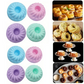 🧁🍮 -60% ! 👩‍🍳Moules à Gâteaux en Silicone Style Donut – Sans BPA, Antiadhésif, Démoulage Facile & Réutilisable.