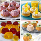 🧁🍮 -60% ! 👩‍🍳Moules à Gâteaux en Silicone Style Donut – Sans BPA, Antiadhésif, Démoulage Facile & Réutilisable.