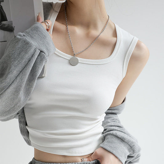 👕🌸🌿 OFFRE LIMITÉE 50% DE RÉDUCTION! Débardeurs Unis Confortables pour Femme – Mélange de Coton Doux, Coupe Classique, Faciles à Superposer – Parfaits pour un Usage Quotidien, les Entraînements ou la Détente à la Maison 🏠✨
