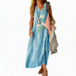 Women's Summer Daisy Print Sleeveless Dress