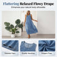 👗🔥 -50% ! Robe Maxi Jean Sans Manches Femme Poches – Denim Souple Respirant Aérien, Coupe Oversize Fluide Flatteuse Toutes Morphologies, Polyvalente Brunch Plage Bureau · Bleu · S à 3XL ✨