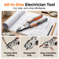 🔩🔥 -50% ! Pince Électricien Cliquet Industrielle 9 Pouces – Auto-Verrouillage Réduit Fatigue Mains Coupe Pliage Fils Lourds, Poignées Ergonomiques Antidérapantes Transfert Couple Maximal, Anti-Rouille Durable ⚡✨