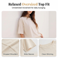 👗🎀✨ OFFRE LIMITÉE 50% DE RÉDUCTION! Ensemble 2 Pièces Tendance – T-Shirt Oversized + Jupe Mini Volantée, Tissu Doux, Facile à Mixer & Associer – Rehaussez Votre Style Urbain ou de Plage Sans Effort 🌊🕶️