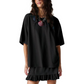 👗🎀✨ OFFRE LIMITÉE 50% DE RÉDUCTION! Ensemble 2 Pièces Tendance – T-Shirt Oversized + Jupe Mini Volantée, Tissu Doux, Facile à Mixer & Associer – Rehaussez Votre Style Urbain ou de Plage Sans Effort 🌊🕶️