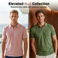 📢📢40% DE RÉDUCTION !! ⏰T-Shirt Homme Col V Casual à Liseré Contrasté Manches Courtes Été