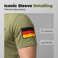 Men's Camouflage Patchwork Crewneck T-Shirt