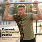 Men's Camouflage Patchwork Crewneck T-Shirt