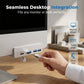 💻🖇️📌 OFFRE LIMITÉE 50% DE RÉDUCTION! Hub USB 3.0 à Pince – Station d’Accueil 4 Ports en Aluminium, Se Fixe Solidement au Bord du Bureau – Libère de l’Espace de Travail et Garde les Câbles Bien Organisés 🖥️✨