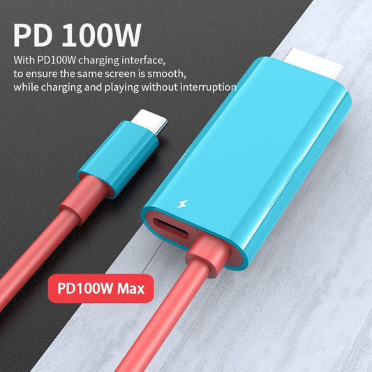 🎮🖥️⚡ OFFRE LIMITÉE 50% DE RÉDUCTION! Câble Adaptateur USB-C vers HDMI pour Nintendo Switch – Affichage HD Instantané, Plug-and-Play, Sans Pilote – Transformez Votre Console Portable en Expérience de Jeu Grand Écran 📺✨