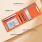 📢💳 PROMO FLASH 58% ! Portefeuille Minimaliste Homme avec Blocage RFID – Cuir Carbone, 11 Emplacements, Clip Acier Inox, Ultra-Slim, Idéal Voyage & Quotidien ✨
