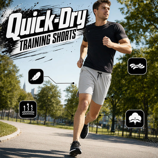 🏃💨🌊 OFFRE LIMITÉE 50% DE RÉDUCTION! Short de Sport Séchage Rapide – Tissu Anti-Transpiration, Panneaux Mesh Respirants, Léger – Restez Au Frais et Au Sec Pendant Vos Séances Intenses, Course ou Salle de Sport 🏋️‍♂️