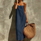 👗 PROMO EXCEPTIONNELLE 50% DE RÉDUCTION ! 🎁 Robe Nuisette Casual Unie pour Femme – Fluide, Légère & Polyvalente – Parfaite pour la Maison, les Vacances ou un Look Décontracté – Coupe Confortable et Intemporelle ✨🌸🛏️