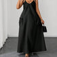 🎉 Soldes 2026 — Plus de 92 000 vendus ! 👗 Robe maxi élégante – Bretelles ajustables et poches latérales 🌸