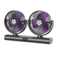 🌀 50% DE RÉDUCTION 🌬️ Ventilateur de plafond oscillant à double tête – 3 vitesses & télécommande – Double flux d’air, idéal pour les grandes pièces – silencieux et moderne 💡✨🏠