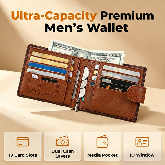 💼🔒⏳ -50% ! Portefeuille en cuir rétro – Durable, sécurisé, indispensable au quotidien.