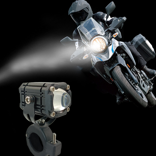 🏍️💡🌙 OFFRE LIMITÉE 50% DE RÉDUCTION! Projecteur LED Universel pour Moto – Double Faisceau (Route/Croisement), Puce Haute Intensité, 12-80V – Éclairez la Route et Roulez en Toute Sécurité la Nuit 🛣️