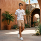👕🩳🌴 OFFRE LIMITÉE 50% DE RÉDUCTION! Ensemble 2 Pièces Imprimé Homme – T-Shirt & Short d'Été – Motifs Audacieux, Coupe Décontractée, Style Sans Effort – Parfait pour les Jours Tranquilles, les Fêtes ou l'Ambiance Plage 🏖️