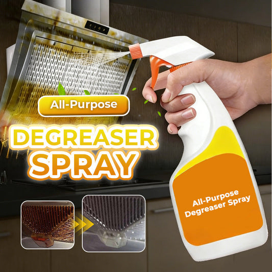 🧽🔥🍳 OFFRE LIMITÉE 50% DE RÉDUCTION! Spray Dégraissant Haute Résistance – Éliminateur Rapide d'Huile et de Graisse – Dissout les Saletés Collantes de Cuisine, la Graisse de Four et les Éclaboussures de Plaque – Sans Danger pour la Plupart des Surfaces 🛡️✨