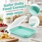 💚♻️ OFFRE LIMITÉE 50% DE RÉDUCTION! 🥗Boîte-repas en silicone alimentaire – Sans BPA & sans odeur – Sécurisée pour les repas quotidiens.
