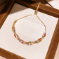 📢📢50% DE RÉDUCTION !! ⏰Bracelet Ajustable Rétro Entrelacé Multicolore en Zircon pour Femme