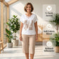 🎉 Soldes 2026 — Plus de 46 000 vendus ! 👗 Ensemble 2 Pièces Décontracté Col V & Pantalon Court – Chic Moderne 🌸