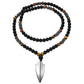 ✝️💪🌟 -50% ! Collier croix perlé pour homme – Symbole de foi, confort quotidien.