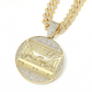 ✨👑 OFFRE LIMITÉE 50% DE RÉDUCTION! 🪙Chaîne cubaine pendentif surdimensionné – Maillon massif & charme accrocheur – Rehaussez votre style streetwear.